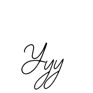 if you are searching for the best signature style for your name Yyy. so please give up your signature search. here we have designed multiple signature styles  using Bearetta-2O07w. Yyy signature style 12 images and pictures png