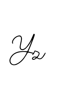 Use a signature maker to create a handwritten signature online. With this signature software, you can design (Bearetta-2O07w) your own signature for name Yz. Yz signature style 12 images and pictures png