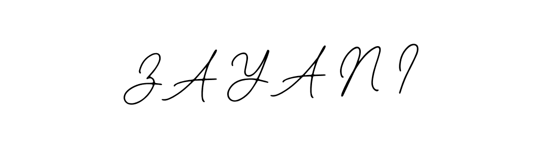 Also You can easily find your signature by using the search form. We will create Z A Y A N I name handwritten signature images for you free of cost using Bearetta-2O07w sign style. Z A Y A N I signature style 12 images and pictures png