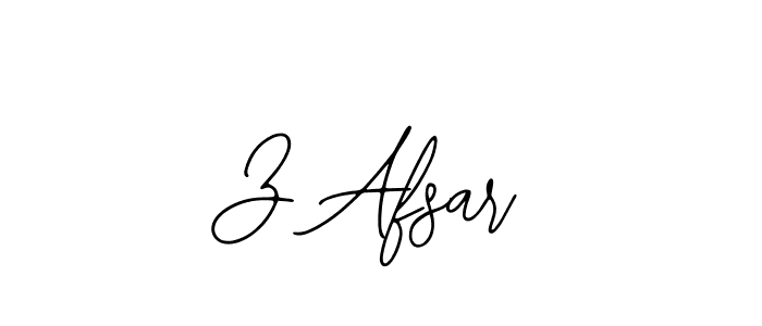 if you are searching for the best signature style for your name Z Afsar. so please give up your signature search. here we have designed multiple signature styles  using Bearetta-2O07w. Z Afsar signature style 12 images and pictures png