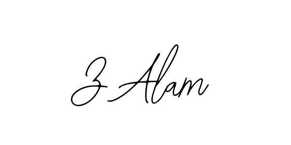 How to Draw Z Alam signature style? Bearetta-2O07w is a latest design signature styles for name Z Alam. Z Alam signature style 12 images and pictures png