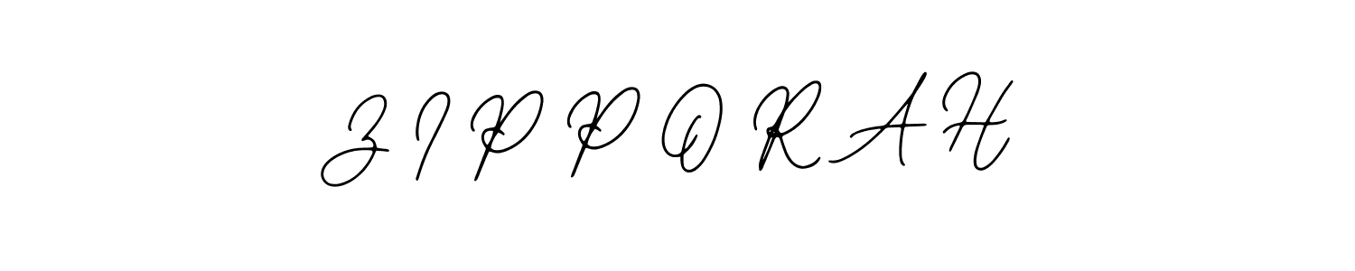 Make a short Z I P P O R A H signature style. Manage your documents anywhere anytime using Bearetta-2O07w. Create and add eSignatures, submit forms, share and send files easily. Z I P P O R A H signature style 12 images and pictures png
