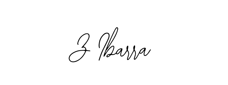 Similarly Bearetta-2O07w is the best handwritten signature design. Signature creator online .You can use it as an online autograph creator for name Z Ibarra. Z Ibarra signature style 12 images and pictures png