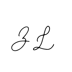 Create a beautiful signature design for name Z L. With this signature (Bearetta-2O07w) fonts, you can make a handwritten signature for free. Z L signature style 12 images and pictures png