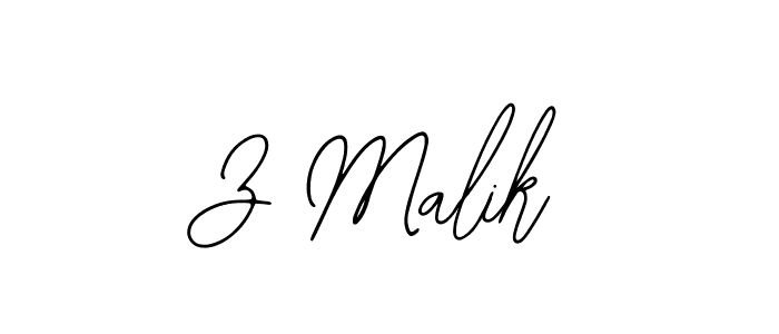 It looks lik you need a new signature style for name Z Malik. Design unique handwritten (Bearetta-2O07w) signature with our free signature maker in just a few clicks. Z Malik signature style 12 images and pictures png