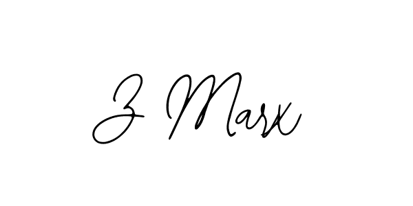 Design your own signature with our free online signature maker. With this signature software, you can create a handwritten (Bearetta-2O07w) signature for name Z Marx. Z Marx signature style 12 images and pictures png