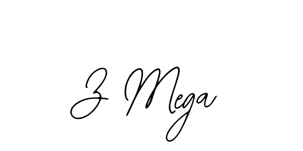 The best way (Bearetta-2O07w) to make a short signature is to pick only two or three words in your name. The name Z Mega include a total of six letters. For converting this name. Z Mega signature style 12 images and pictures png