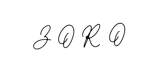 This is the best signature style for the Z O R O name. Also you like these signature font (Bearetta-2O07w). Mix name signature. Z O R O signature style 12 images and pictures png