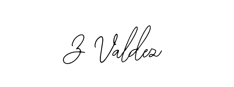 Bearetta-2O07w is a professional signature style that is perfect for those who want to add a touch of class to their signature. It is also a great choice for those who want to make their signature more unique. Get Z Valdez name to fancy signature for free. Z Valdez signature style 12 images and pictures png