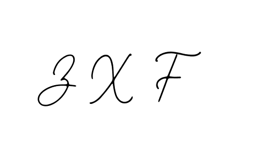 How to make Z X F signature? Bearetta-2O07w is a professional autograph style. Create handwritten signature for Z X F name. Z X F signature style 12 images and pictures png