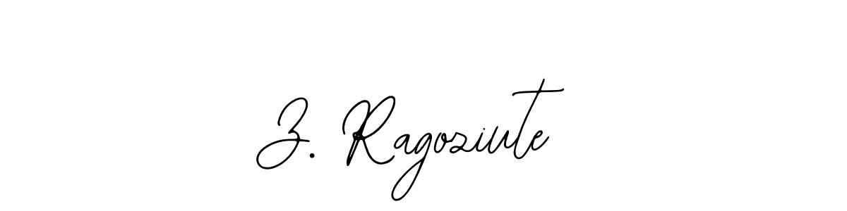 Check out images of Autograph of Z. Ragoziute name. Actor Z. Ragoziute Signature Style. Bearetta-2O07w is a professional sign style online. Z. Ragoziute signature style 12 images and pictures png