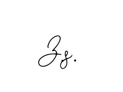 Also You can easily find your signature by using the search form. We will create Z.s. name handwritten signature images for you free of cost using Bearetta-2O07w sign style. Z.s. signature style 12 images and pictures png