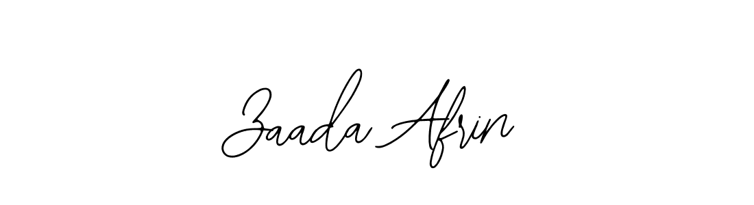 Use a signature maker to create a handwritten signature online. With this signature software, you can design (Bearetta-2O07w) your own signature for name Zaada Afrin. Zaada Afrin signature style 12 images and pictures png