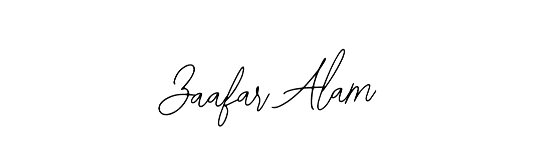 Zaafar Alam stylish signature style. Best Handwritten Sign (Bearetta-2O07w) for my name. Handwritten Signature Collection Ideas for my name Zaafar Alam. Zaafar Alam signature style 12 images and pictures png