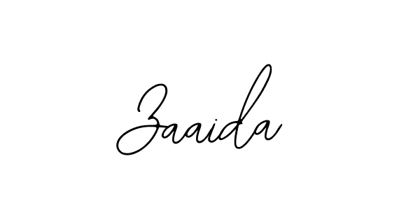 Use a signature maker to create a handwritten signature online. With this signature software, you can design (Bearetta-2O07w) your own signature for name Zaaida. Zaaida signature style 12 images and pictures png