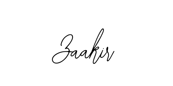 Design your own signature with our free online signature maker. With this signature software, you can create a handwritten (Bearetta-2O07w) signature for name Zaakir. Zaakir signature style 12 images and pictures png