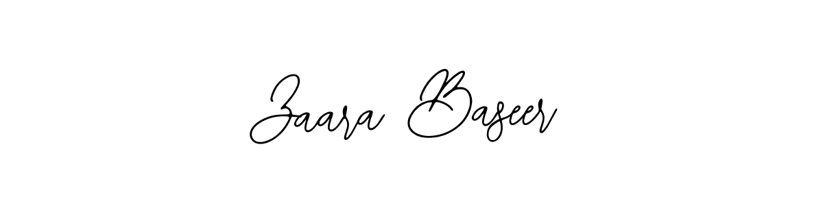 Also we have Zaara Baseer name is the best signature style. Create professional handwritten signature collection using Bearetta-2O07w autograph style. Zaara Baseer signature style 12 images and pictures png
