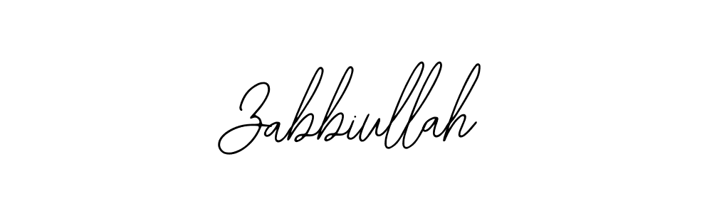 Make a beautiful signature design for name Zabbiullah. Use this online signature maker to create a handwritten signature for free. Zabbiullah signature style 12 images and pictures png