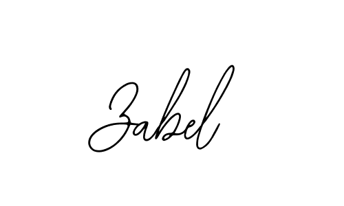 The best way (Bearetta-2O07w) to make a short signature is to pick only two or three words in your name. The name Zabel include a total of six letters. For converting this name. Zabel signature style 12 images and pictures png