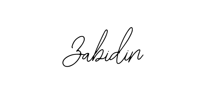 Create a beautiful signature design for name Zabidin. With this signature (Bearetta-2O07w) fonts, you can make a handwritten signature for free. Zabidin signature style 12 images and pictures png