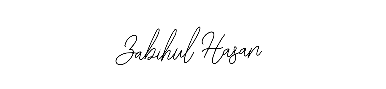 Design your own signature with our free online signature maker. With this signature software, you can create a handwritten (Bearetta-2O07w) signature for name Zabihul Hasan. Zabihul Hasan signature style 12 images and pictures png