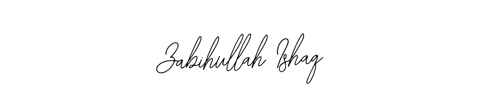 Zabihullah Ishaq stylish signature style. Best Handwritten Sign (Bearetta-2O07w) for my name. Handwritten Signature Collection Ideas for my name Zabihullah Ishaq. Zabihullah Ishaq signature style 12 images and pictures png