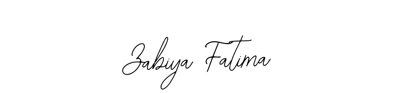 Create a beautiful signature design for name Zabiya Fatima. With this signature (Bearetta-2O07w) fonts, you can make a handwritten signature for free. Zabiya Fatima signature style 12 images and pictures png