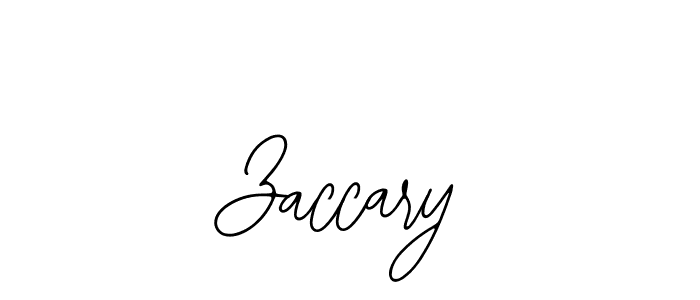 if you are searching for the best signature style for your name Zaccary. so please give up your signature search. here we have designed multiple signature styles  using Bearetta-2O07w. Zaccary signature style 12 images and pictures png