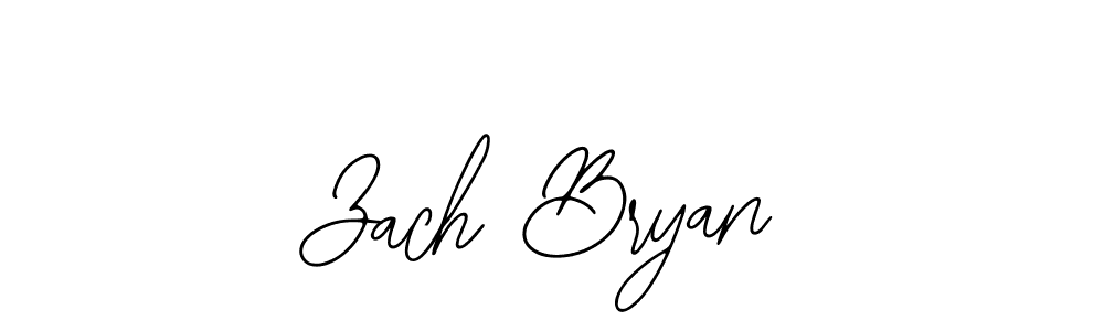 You should practise on your own different ways (Bearetta-2O07w) to write your name (Zach Bryan) in signature. don't let someone else do it for you. Zach Bryan signature style 12 images and pictures png