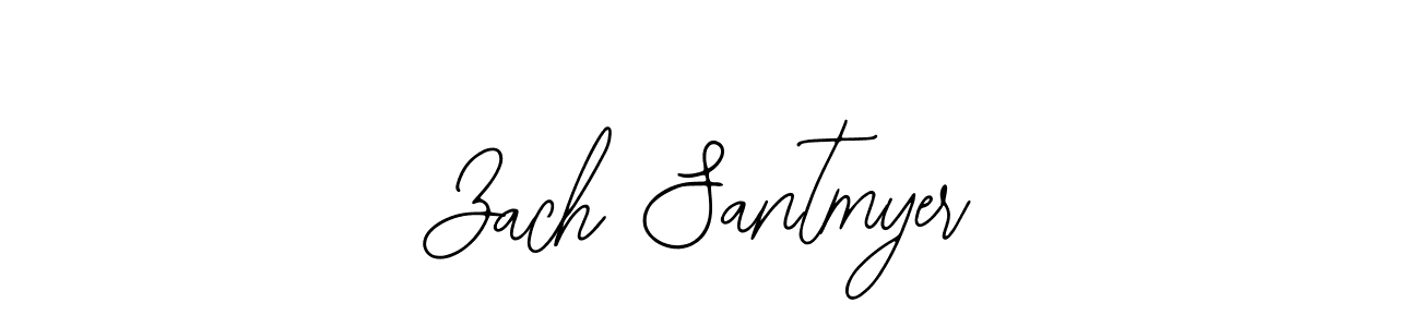 Similarly Bearetta-2O07w is the best handwritten signature design. Signature creator online .You can use it as an online autograph creator for name Zach Santmyer. Zach Santmyer signature style 12 images and pictures png