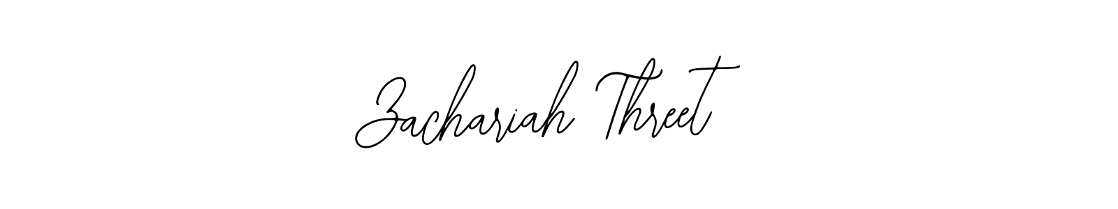 Best and Professional Signature Style for Zachariah Threet. Bearetta-2O07w Best Signature Style Collection. Zachariah Threet signature style 12 images and pictures png