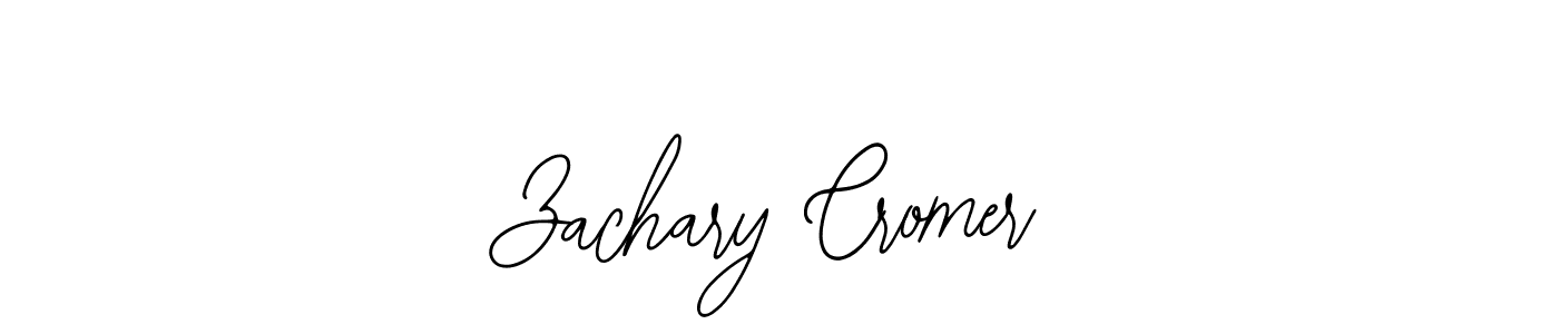 Make a beautiful signature design for name Zachary Cromer. Use this online signature maker to create a handwritten signature for free. Zachary Cromer signature style 12 images and pictures png