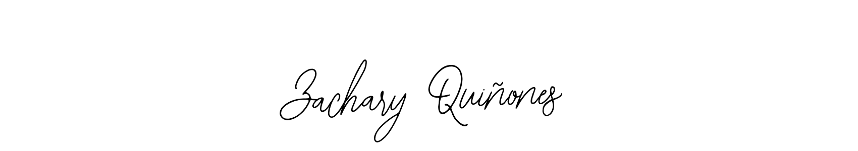 How to Draw Zachary Quiñones signature style? Bearetta-2O07w is a latest design signature styles for name Zachary Quiñones. Zachary Quiñones signature style 12 images and pictures png