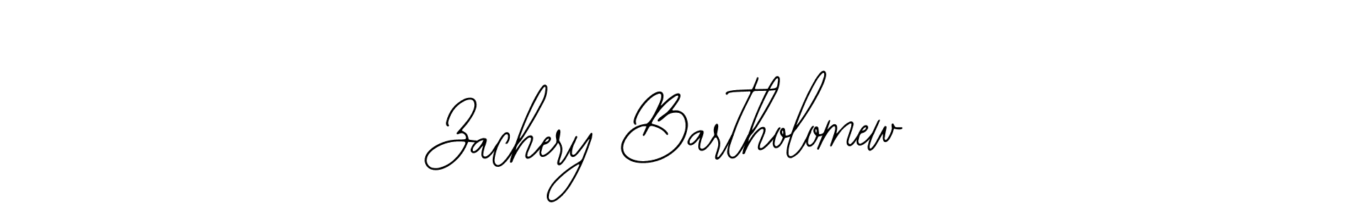 Create a beautiful signature design for name Zachery Bartholomew. With this signature (Bearetta-2O07w) fonts, you can make a handwritten signature for free. Zachery Bartholomew signature style 12 images and pictures png