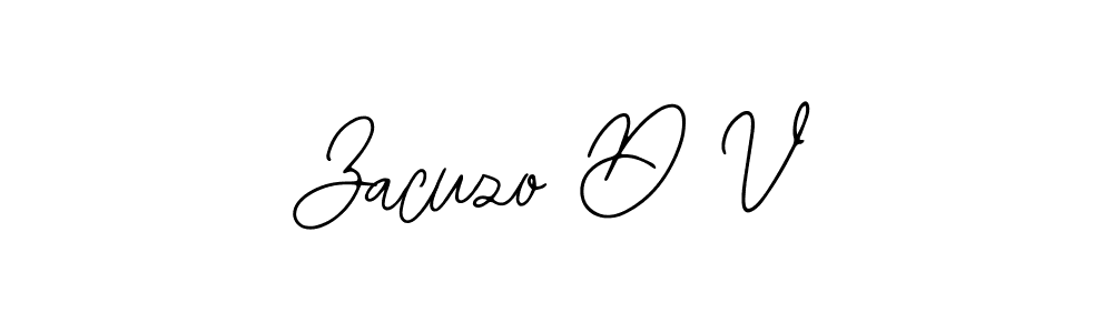 Best and Professional Signature Style for Zacuzo D V. Bearetta-2O07w Best Signature Style Collection. Zacuzo D V signature style 12 images and pictures png