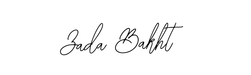 Design your own signature with our free online signature maker. With this signature software, you can create a handwritten (Bearetta-2O07w) signature for name Zada Bakht. Zada Bakht signature style 12 images and pictures png