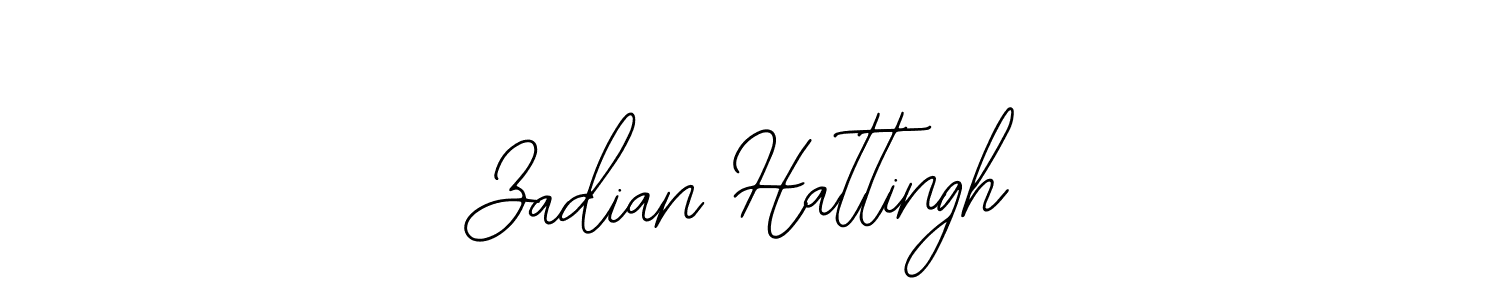Zadian Hattingh stylish signature style. Best Handwritten Sign (Bearetta-2O07w) for my name. Handwritten Signature Collection Ideas for my name Zadian Hattingh. Zadian Hattingh signature style 12 images and pictures png