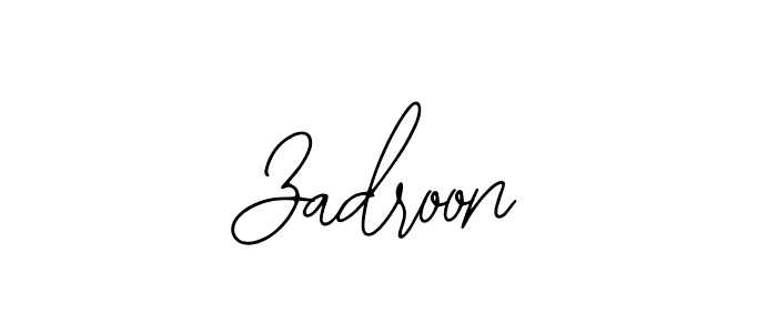 Here are the top 10 professional signature styles for the name Zadroon. These are the best autograph styles you can use for your name. Zadroon signature style 12 images and pictures png