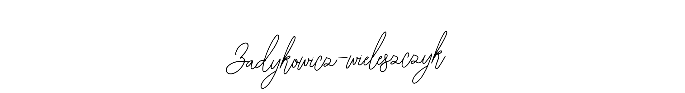 Make a short Zadykowicz-wieleszczyk signature style. Manage your documents anywhere anytime using Bearetta-2O07w. Create and add eSignatures, submit forms, share and send files easily. Zadykowicz-wieleszczyk signature style 12 images and pictures png