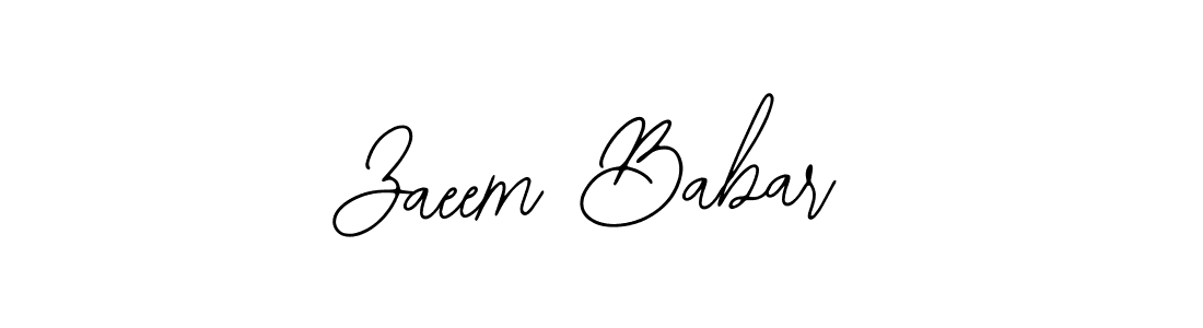 Make a beautiful signature design for name Zaeem Babar. Use this online signature maker to create a handwritten signature for free. Zaeem Babar signature style 12 images and pictures png