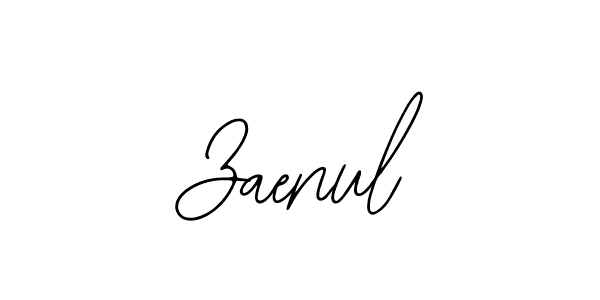 Make a beautiful signature design for name Zaenul. With this signature (Bearetta-2O07w) style, you can create a handwritten signature for free. Zaenul signature style 12 images and pictures png