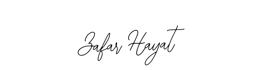Design your own signature with our free online signature maker. With this signature software, you can create a handwritten (Bearetta-2O07w) signature for name Zafar Hayat. Zafar Hayat signature style 12 images and pictures png