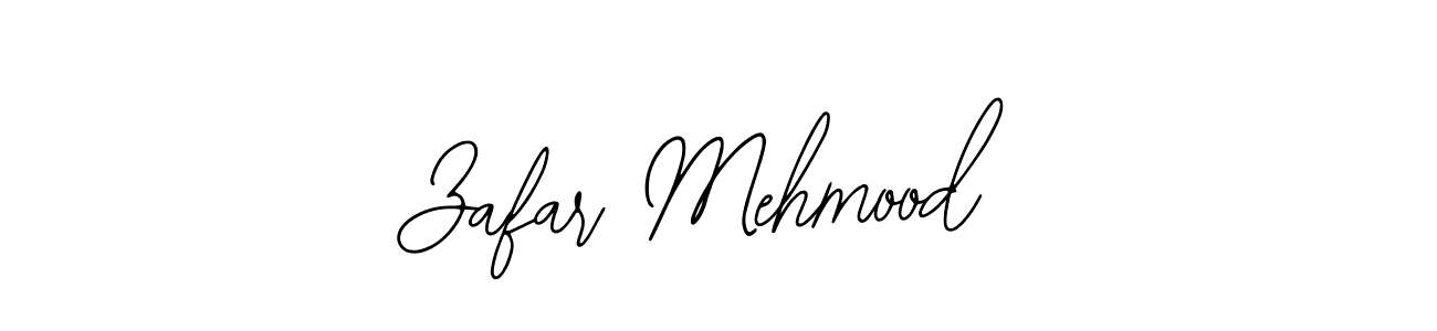 How to make Zafar Mehmood name signature. Use Bearetta-2O07w style for creating short signs online. This is the latest handwritten sign. Zafar Mehmood signature style 12 images and pictures png