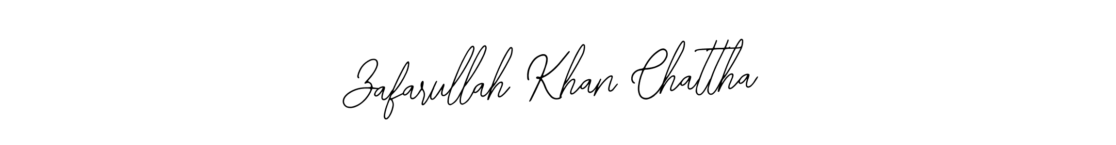 Make a beautiful signature design for name Zafarullah Khan Chattha. With this signature (Bearetta-2O07w) style, you can create a handwritten signature for free. Zafarullah Khan Chattha signature style 12 images and pictures png