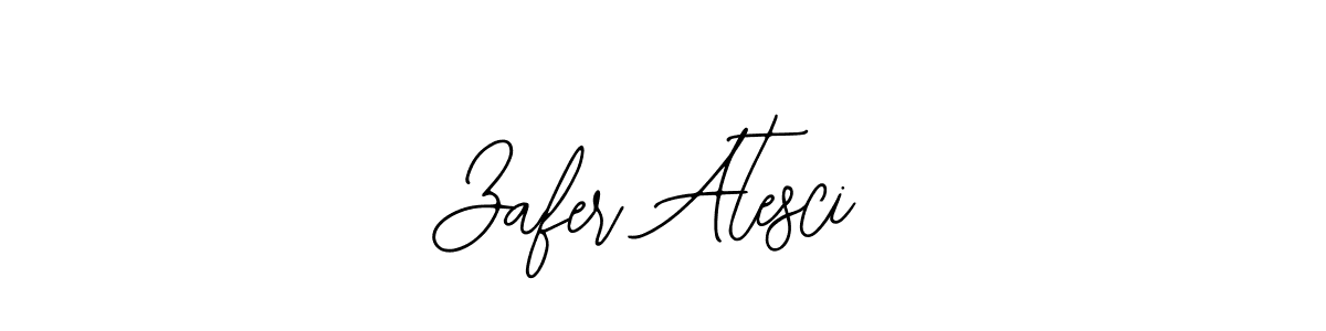 Use a signature maker to create a handwritten signature online. With this signature software, you can design (Bearetta-2O07w) your own signature for name Zafer Atesci. Zafer Atesci signature style 12 images and pictures png