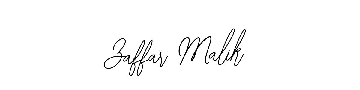 Use a signature maker to create a handwritten signature online. With this signature software, you can design (Bearetta-2O07w) your own signature for name Zaffar Malik. Zaffar Malik signature style 12 images and pictures png