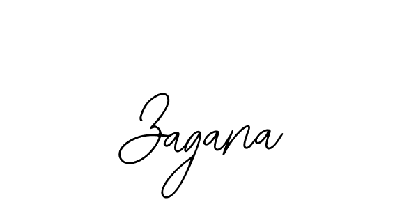 You should practise on your own different ways (Bearetta-2O07w) to write your name (Zagana) in signature. don't let someone else do it for you. Zagana signature style 12 images and pictures png