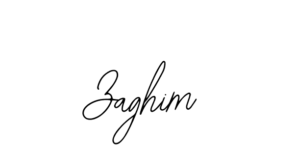 Design your own signature with our free online signature maker. With this signature software, you can create a handwritten (Bearetta-2O07w) signature for name Zaghim. Zaghim signature style 12 images and pictures png