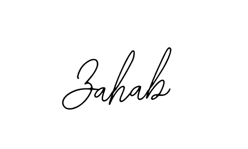 It looks lik you need a new signature style for name Zahab. Design unique handwritten (Bearetta-2O07w) signature with our free signature maker in just a few clicks. Zahab signature style 12 images and pictures png