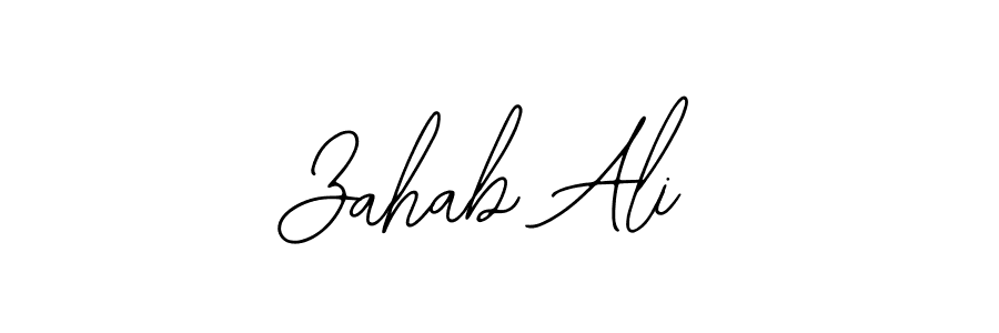 It looks lik you need a new signature style for name Zahab Ali. Design unique handwritten (Bearetta-2O07w) signature with our free signature maker in just a few clicks. Zahab Ali signature style 12 images and pictures png
